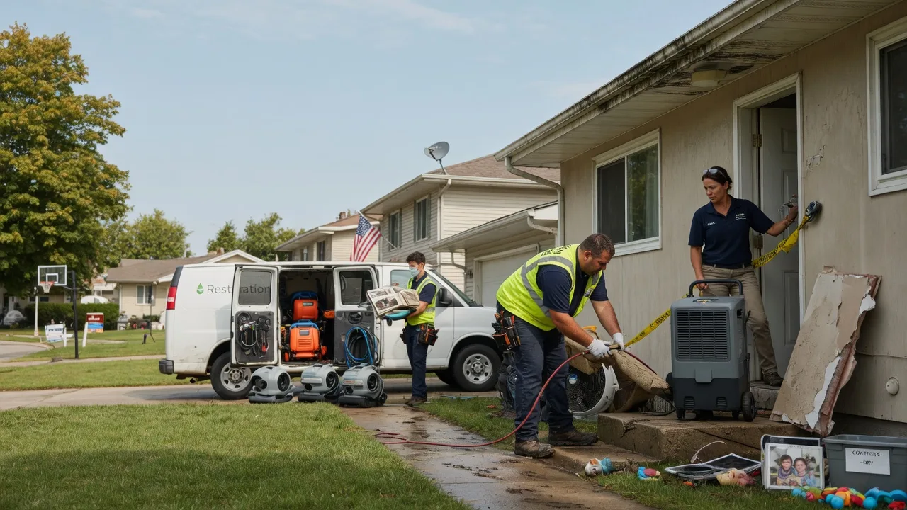 Water Damage Restoration in Asher, OK near me